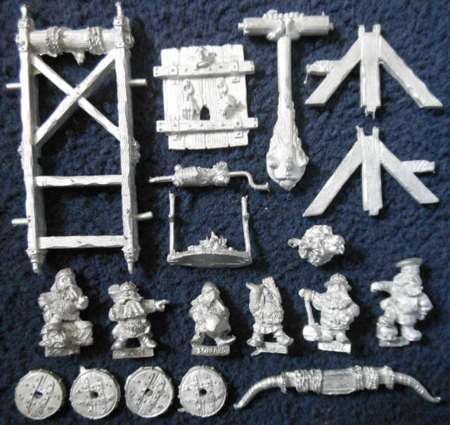 Collector-Info: MD7 Gob-Lobber Dwarf Onager Citadel Miniatures 